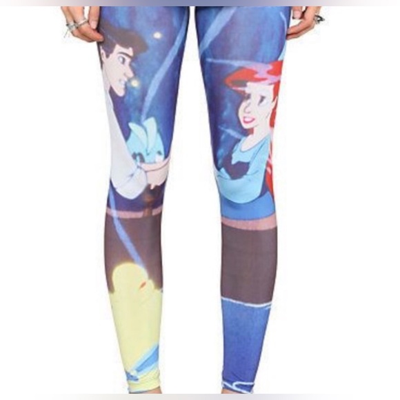 Disney The Little Mermaid Ariel & Eric “Kiss the Girl” leggings - Picture 1 of 3